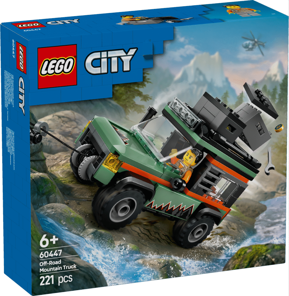 LEGO 4-hjulsdriven terrängbil för bergskörning 60447