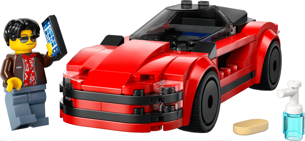 LEGO Röd sportbil 60448