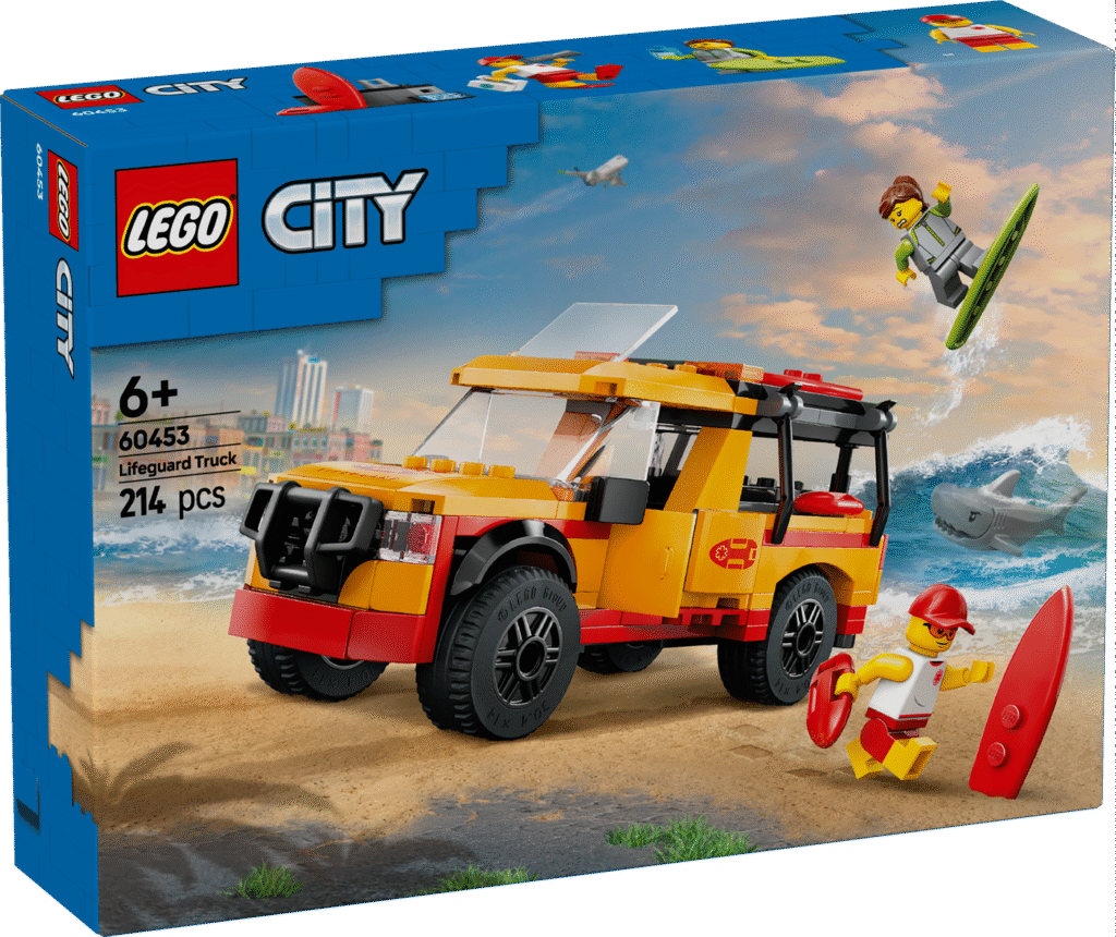 LEGO Strandräddning med livräddarbil 60453