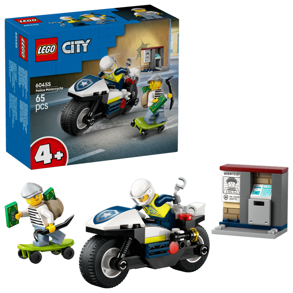 LEGO Polisens motorcykeljakt