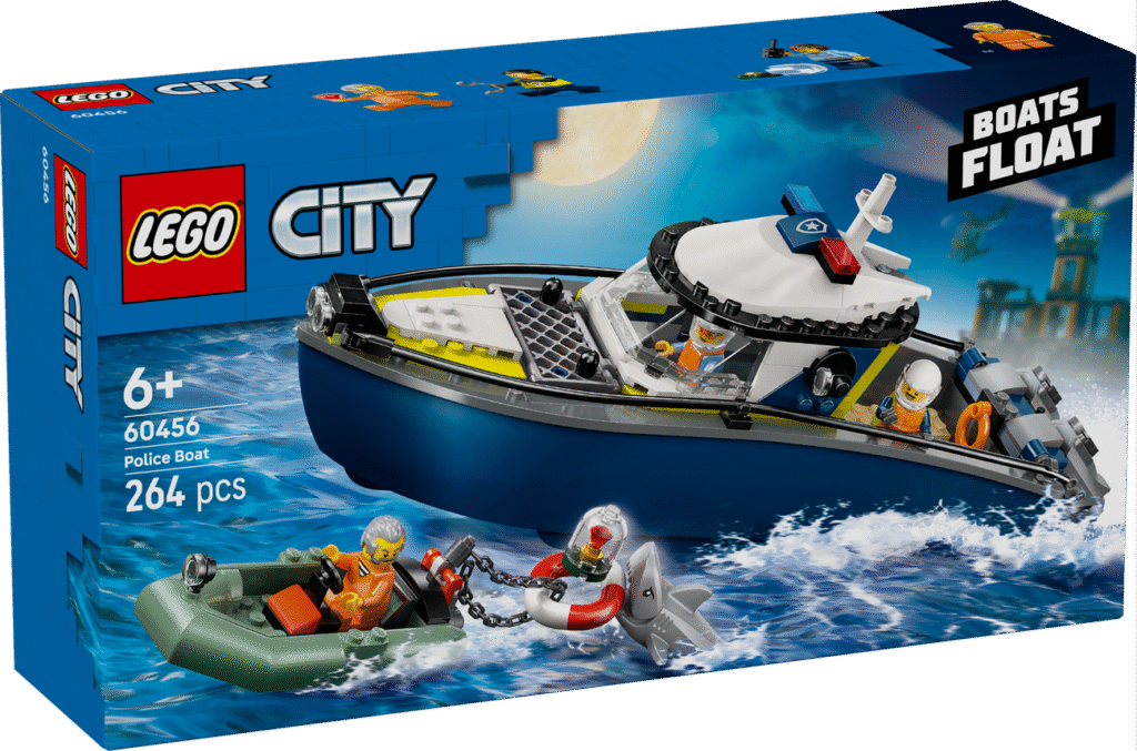 LEGO Polisens båtjakt