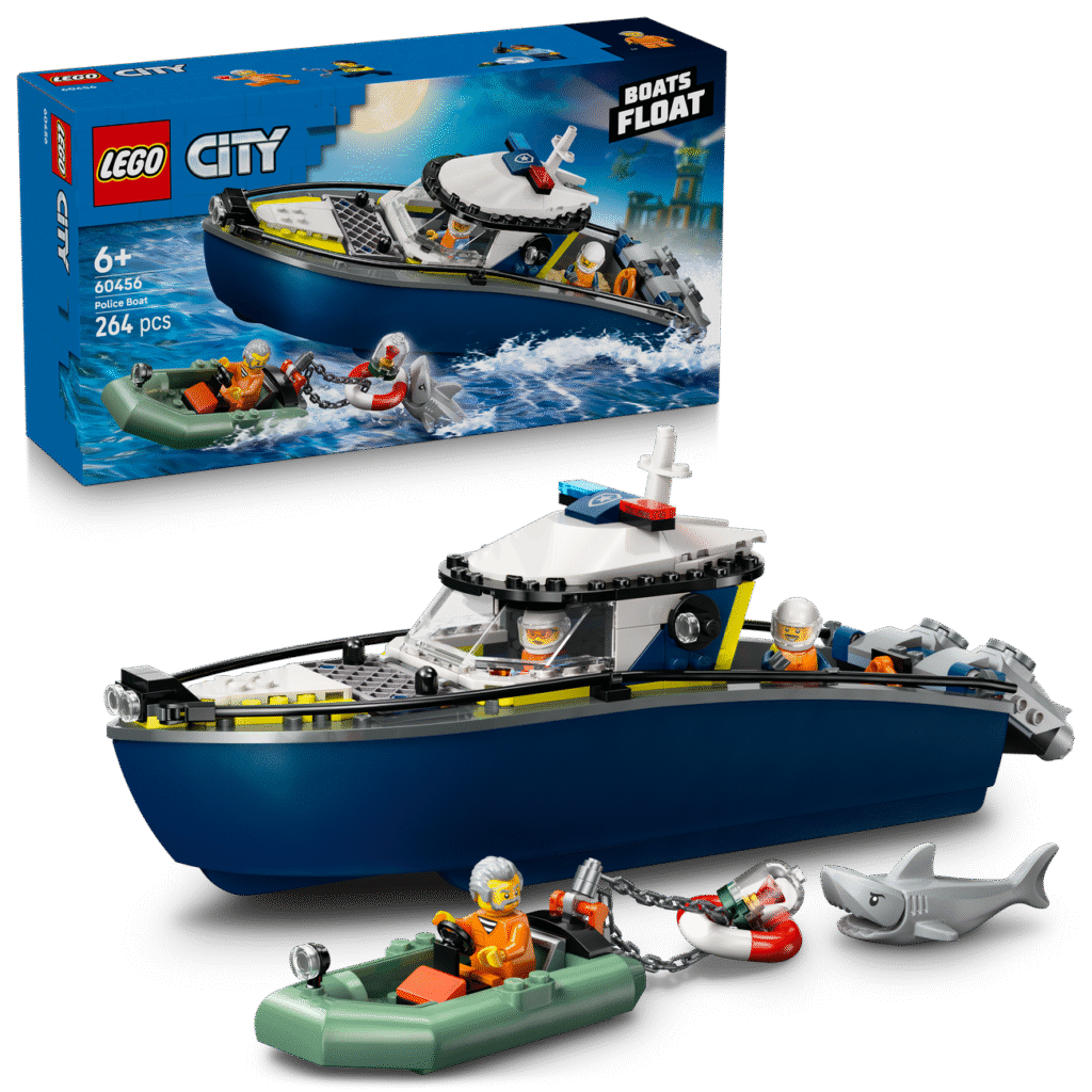 LEGO Polisens båtjakt