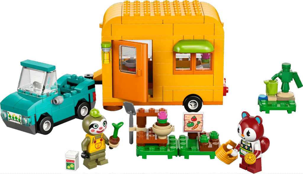 LEGO Leif med husvagn och trädgårdsbutik 77054