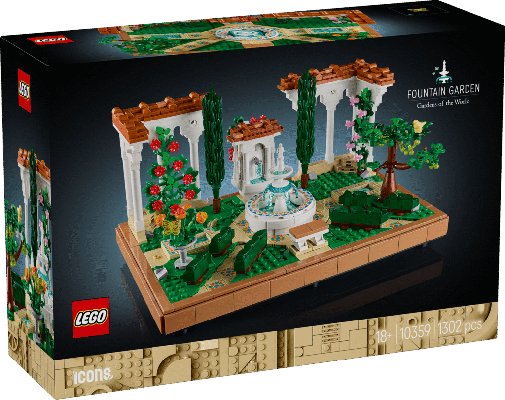 LEGO Fontänträdgård 10359