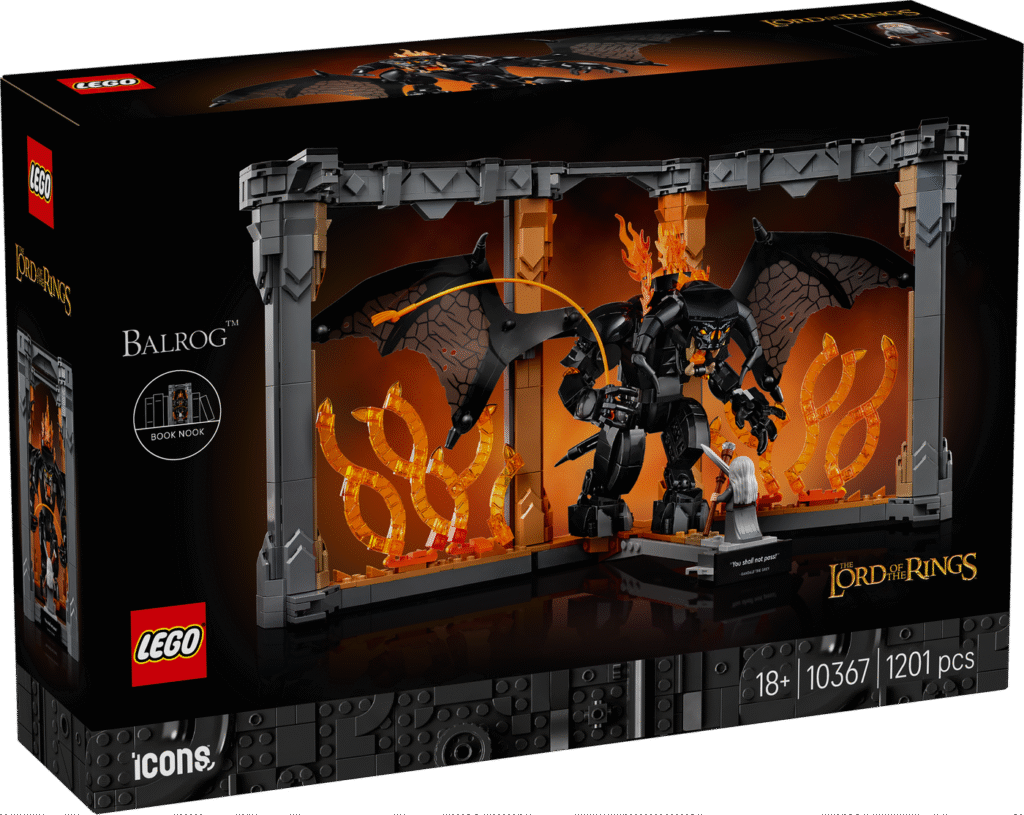 LEGO Sagan om ringen Bokstöd med Balrog 10367