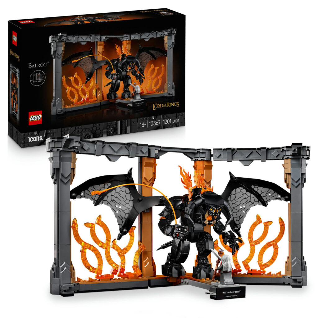 LEGO Sagan om ringen Bokstöd med Balrog 10367