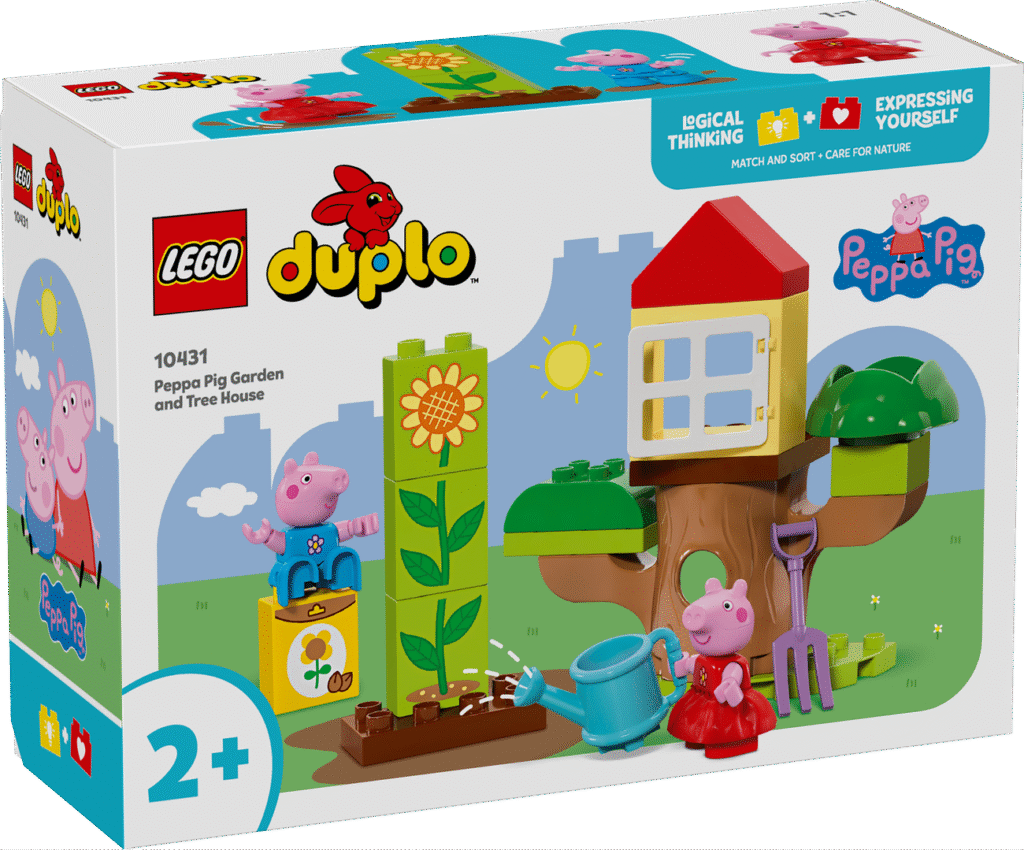 LEGO Greta Gris – Trädgård och trädkoja 10431