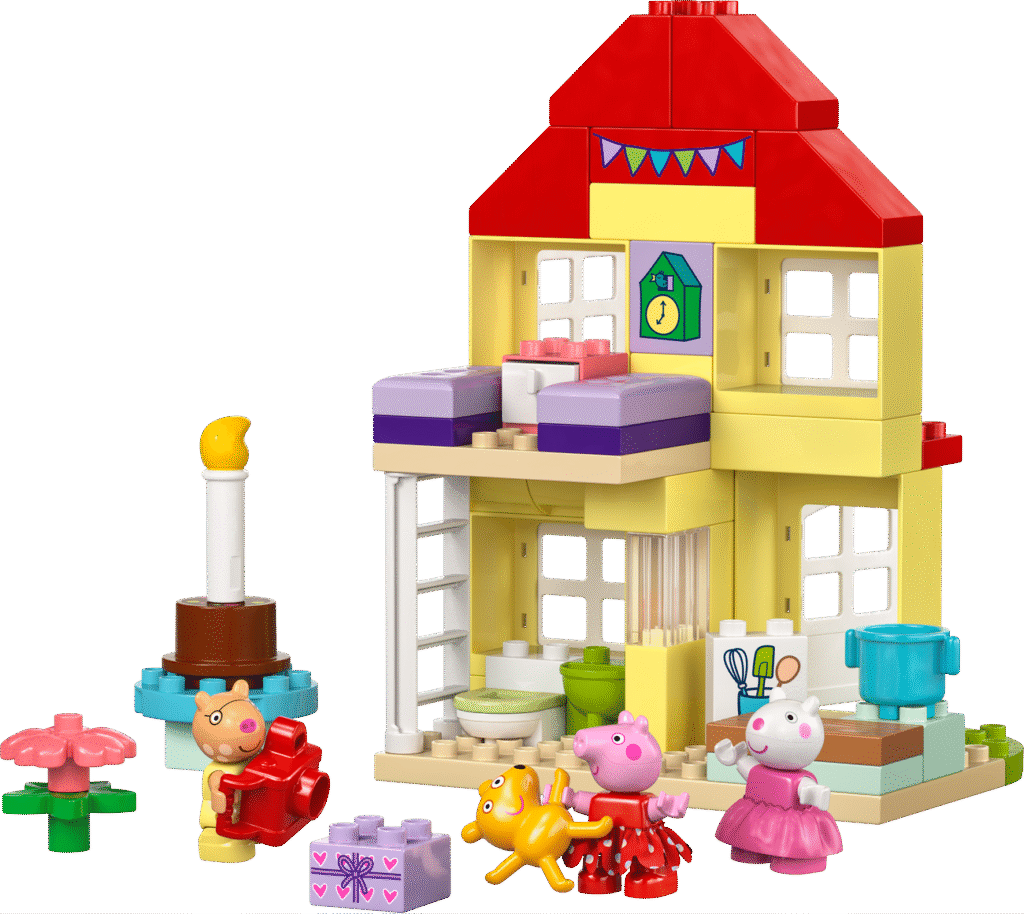 LEGO Greta Gris – Födelsedagshus 10433