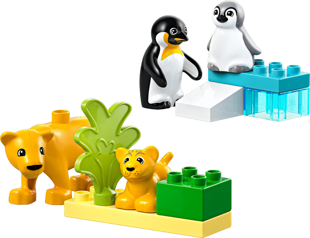 LEGO Vilda djurfamiljer Pingviner och lejon 10442