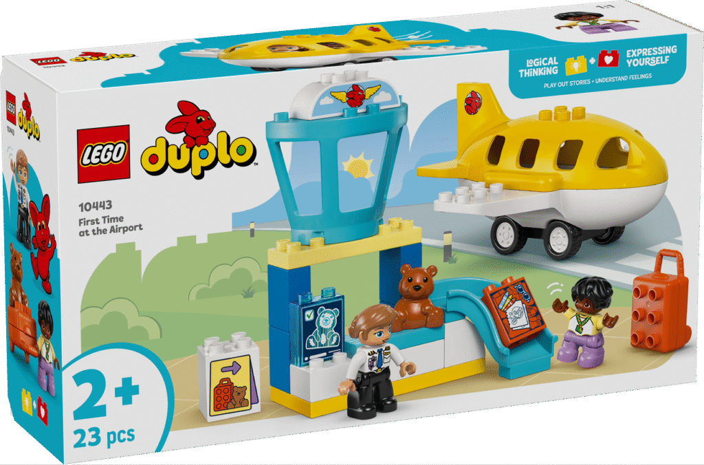 LEGO Första gången på flygplatsen 10443