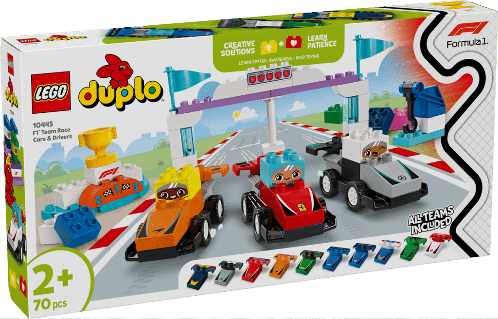 LEGO F1 Team – racerbilar och förare 10445