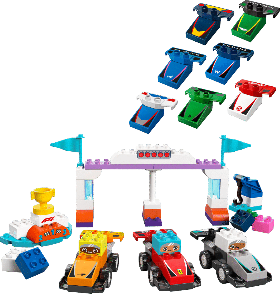 LEGO F1 Team – racerbilar och förare 10445