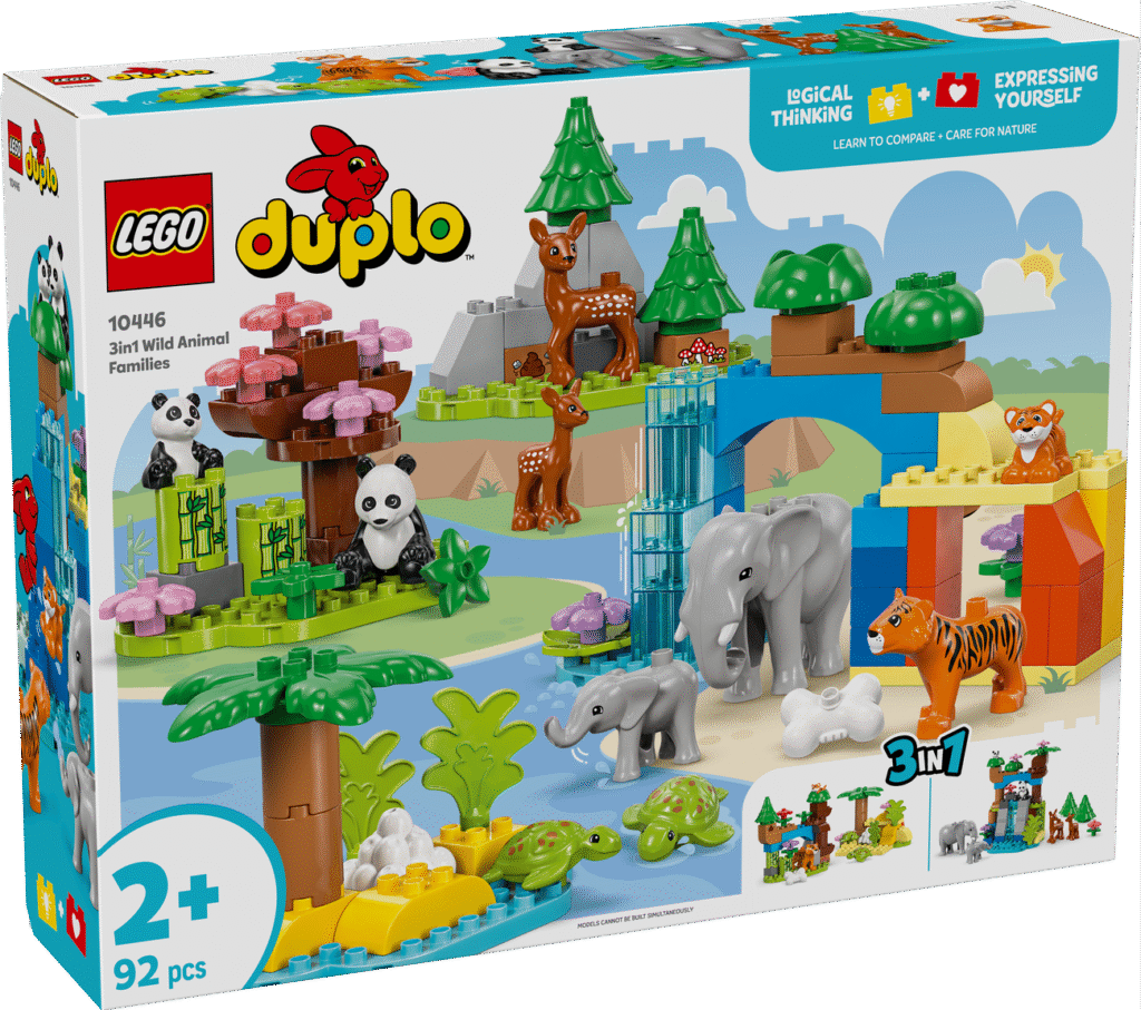 LEGO 3-i-1 Vilda djurfamiljer 10446