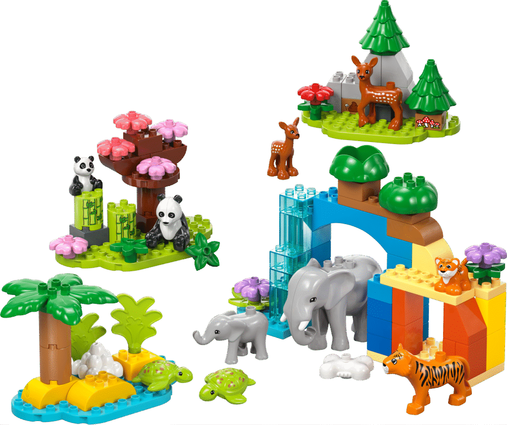 LEGO 3-i-1 Vilda djurfamiljer 10446