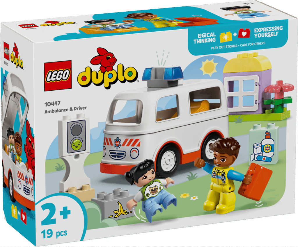 LEGO Ambulans och förare 10447
