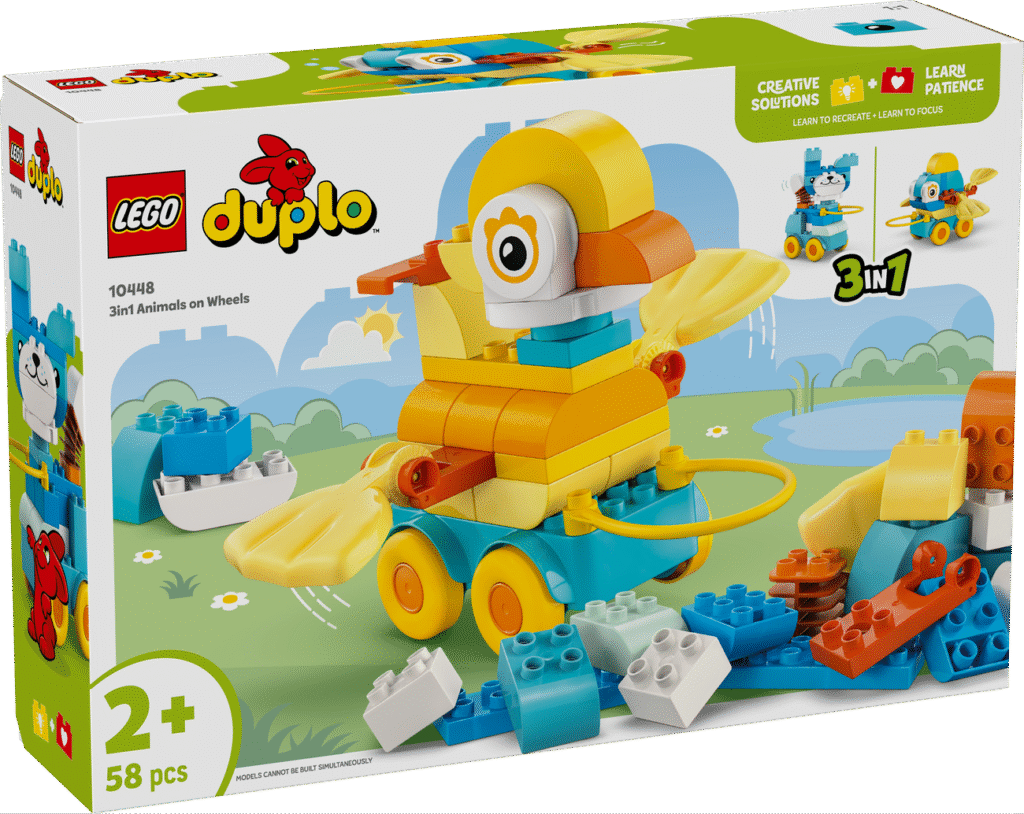 LEGO 3-i-1 Djur på hjul 10448