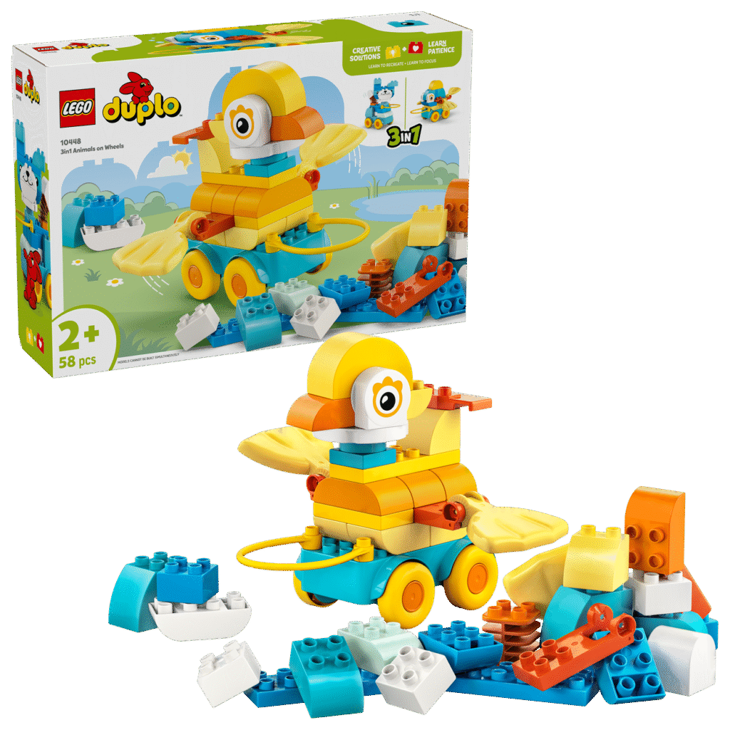 LEGO 3-i-1 Djur på hjul 10448