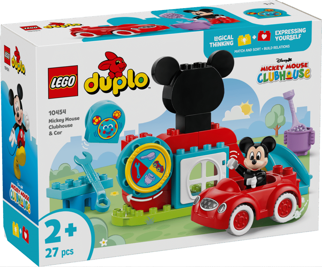 LEGO Musse Piggs klubbhus och bil 10454