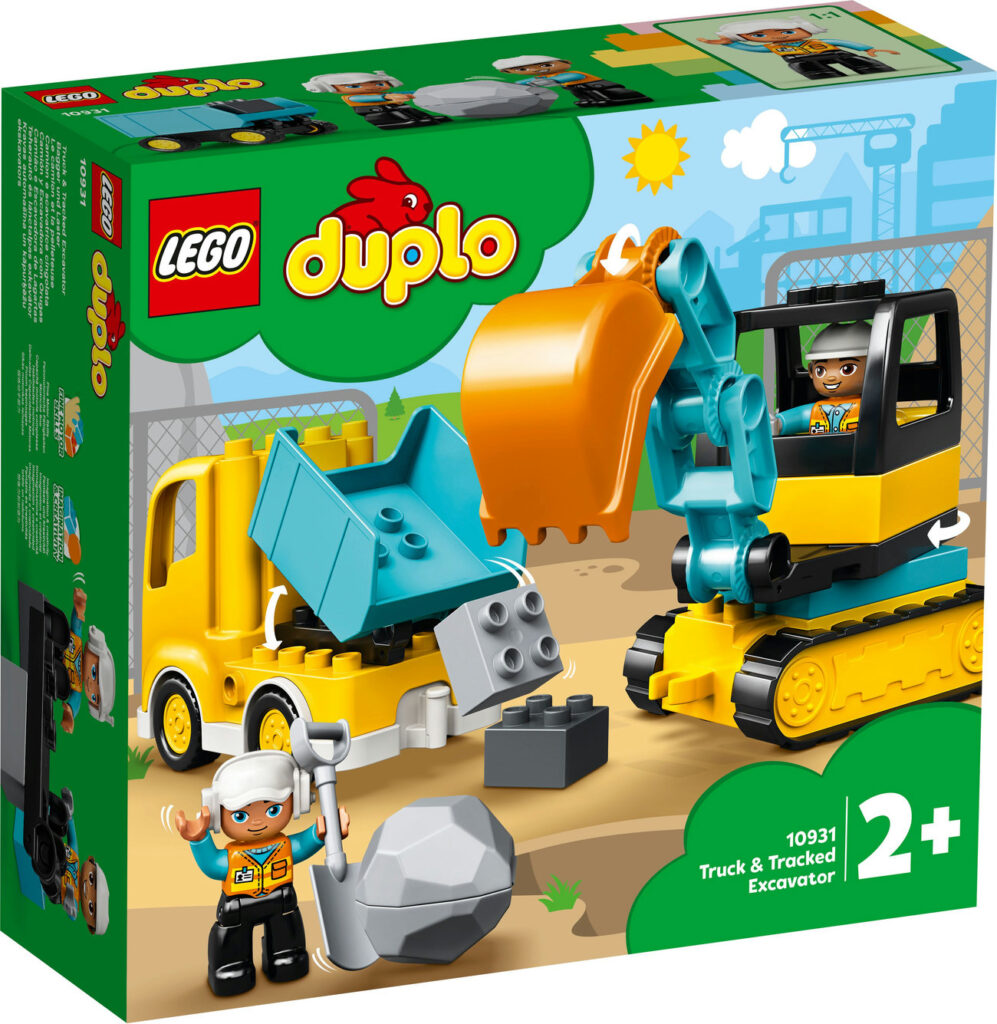 LEGO Lastbil och grävmaskin 10931