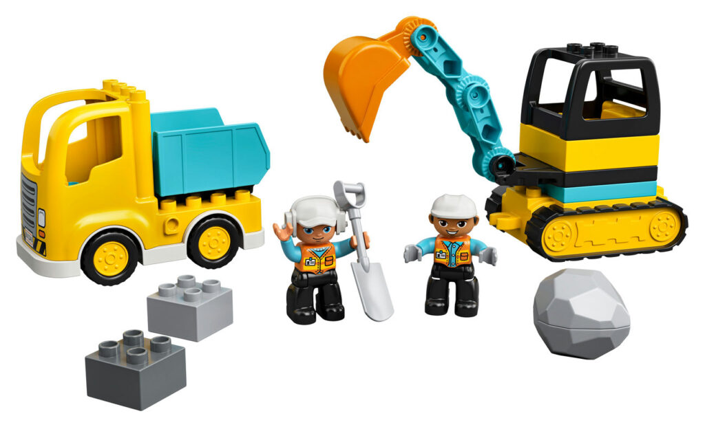 LEGO Lastbil och grävmaskin 10931