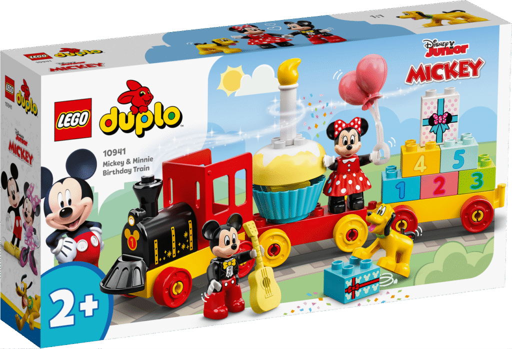 LEGO Musse och Mimmis födelsedagståg 10941