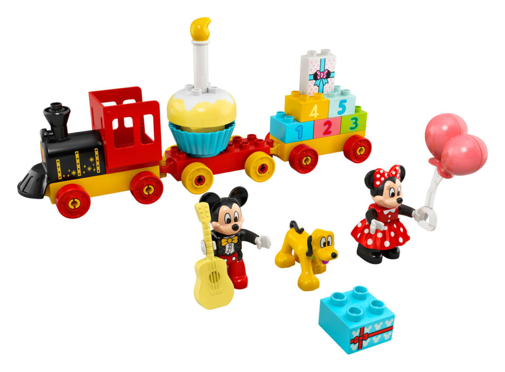 LEGO Musse och Mimmis födelsedagståg 10941