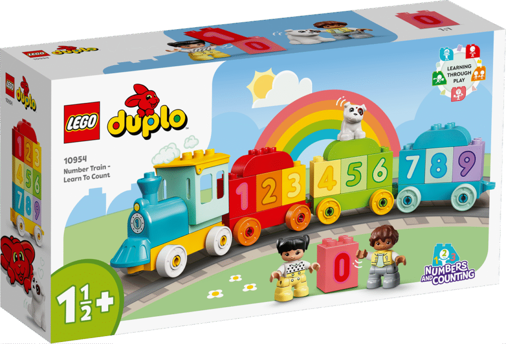 LEGO Siffertåg – Lär dig räkna 10954