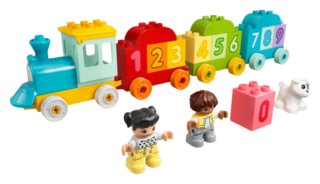 LEGO Siffertåg – Lär dig räkna 10954
