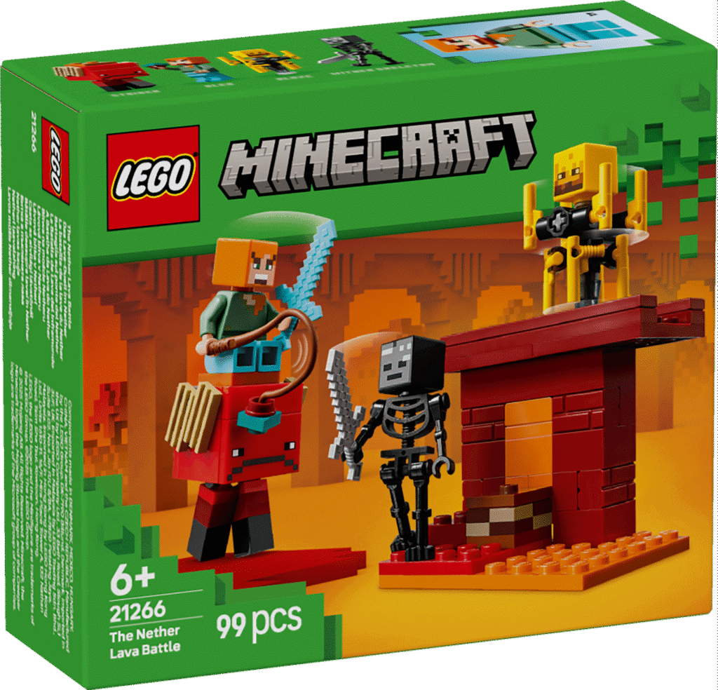 LEGO Lavastriden i Nether 21266