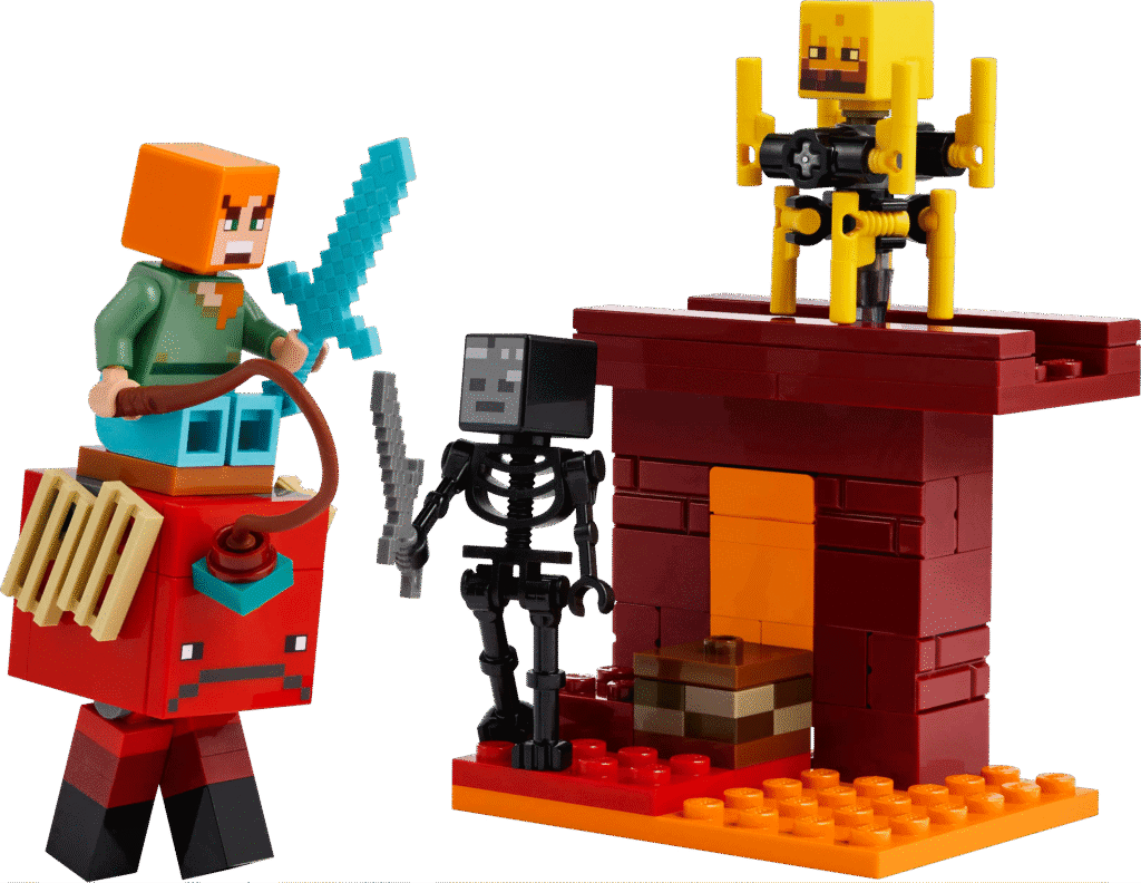 LEGO Lavastriden i Nether 21266