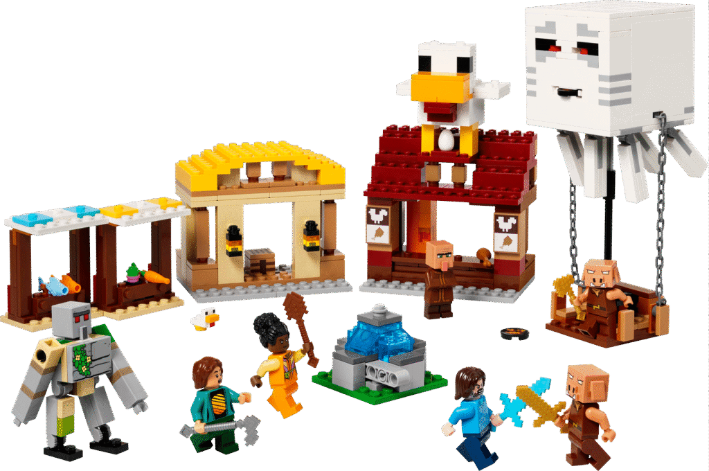 LEGO Byanfall med gastballong 21273