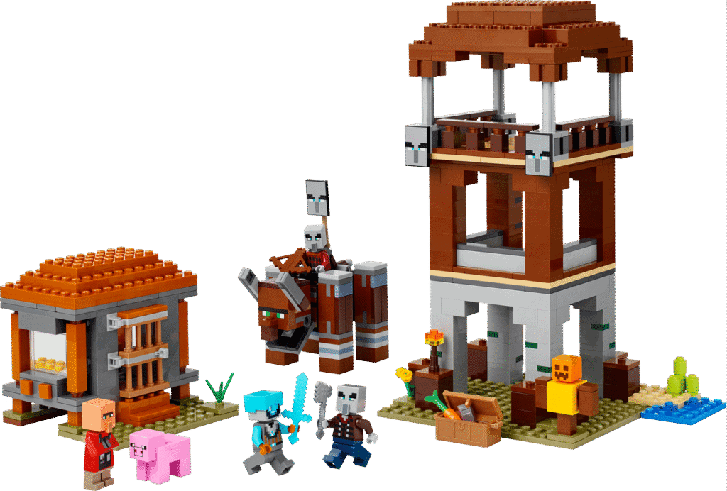 LEGO Plundrarvakttorn och vildtjur 21278