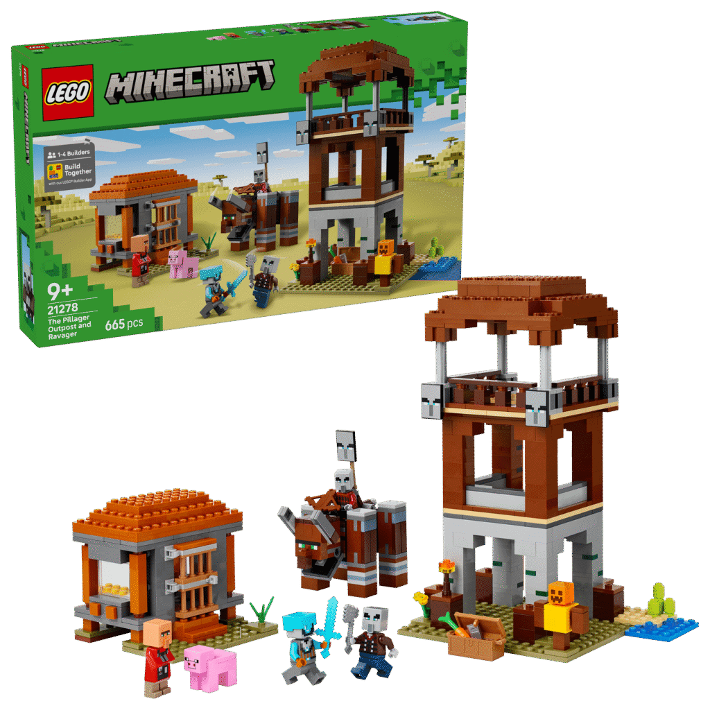 LEGO Plundrarvakttorn och vildtjur 21278