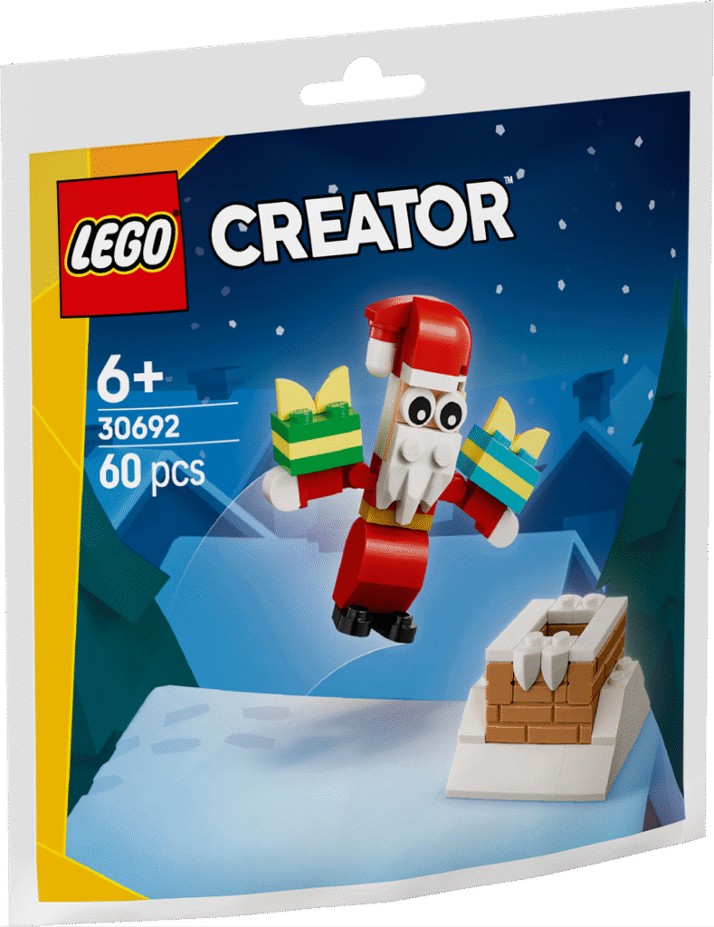LEGO Skorstensskoj med jultomten 30692