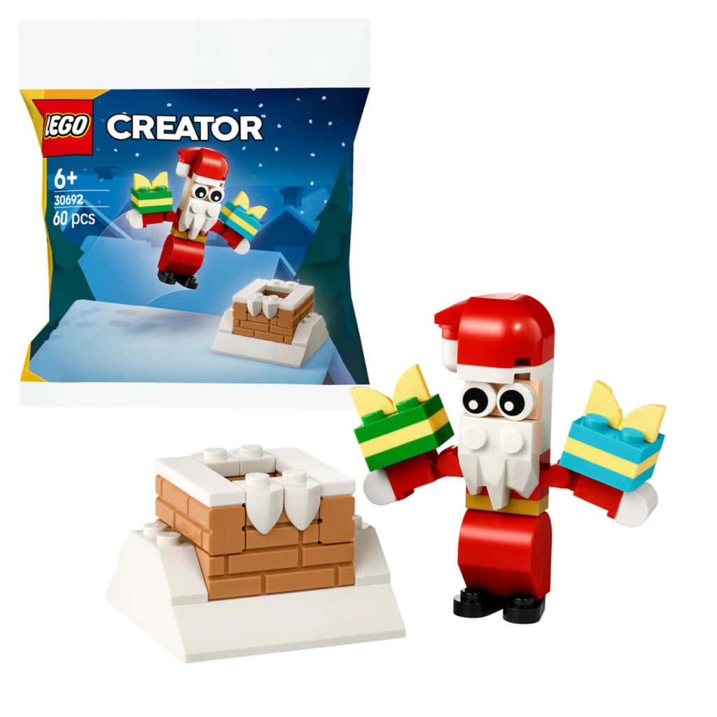 LEGO Skorstensskoj med jultomten 30692