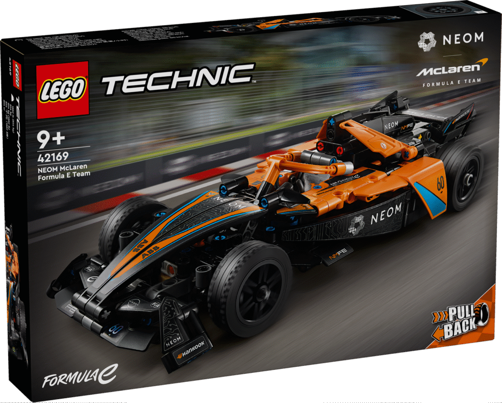 LEGO NEOM McLaren Formula E racerbil 42169