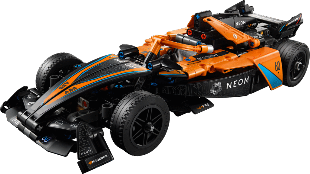 LEGO NEOM McLaren Formula E racerbil 42169