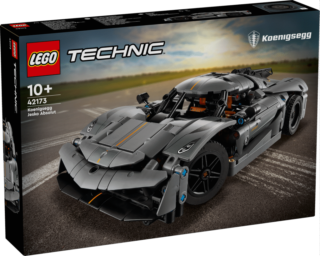 LEGO Koenigsegg Jesko Absolut grå hyperbil 42173