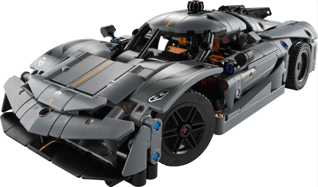 LEGO Koenigsegg Jesko Absolut grå hyperbil 42173
