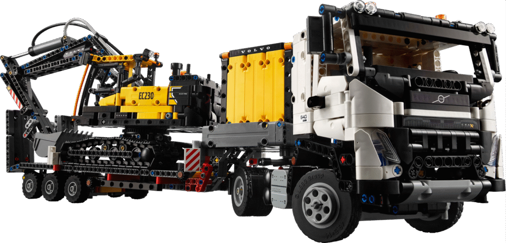 LEGO Volvo FMX lastbil & EC230 elgrävmaskin 42175