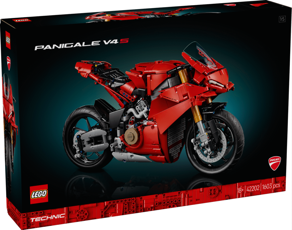 LEGO Ducati Panigale V4 S motorcykel 42202