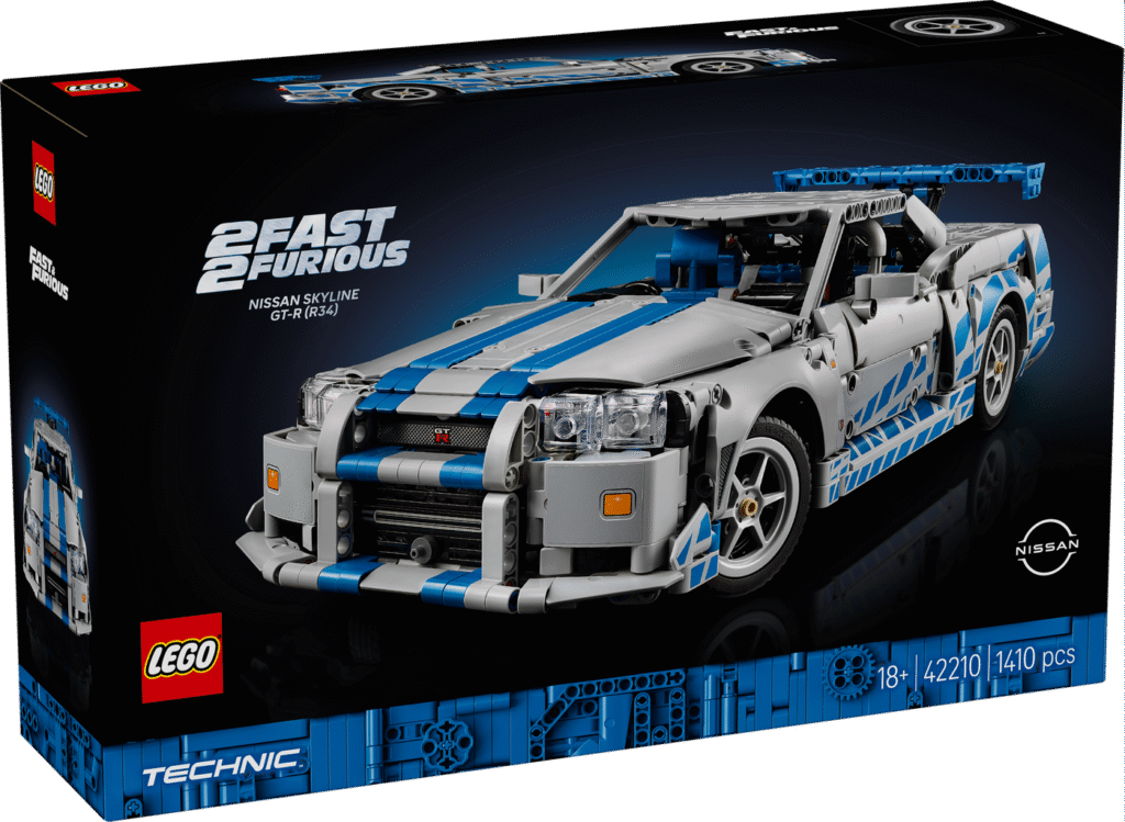 LEGO 2 Fast 2 Furious Nissan Skyline GT-R (R34) bil 42210