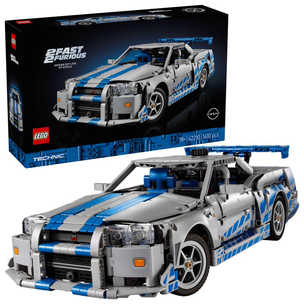LEGO 2 Fast 2 Furious Nissan Skyline GT-R (R34) bil 42210