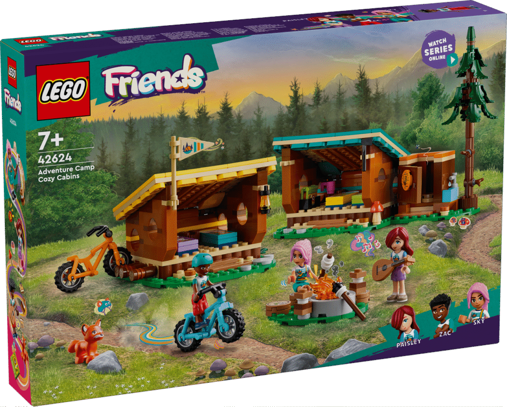LEGO Äventyrsläger – Mysiga stugor 42624