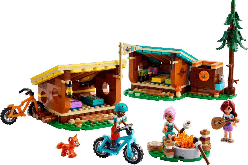 LEGO Äventyrsläger – Mysiga stugor 42624