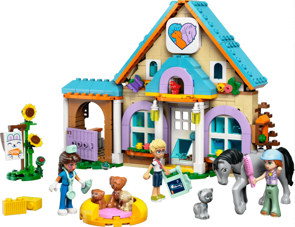 LEGO Veterinärklinik för hästar och husdjur 42651