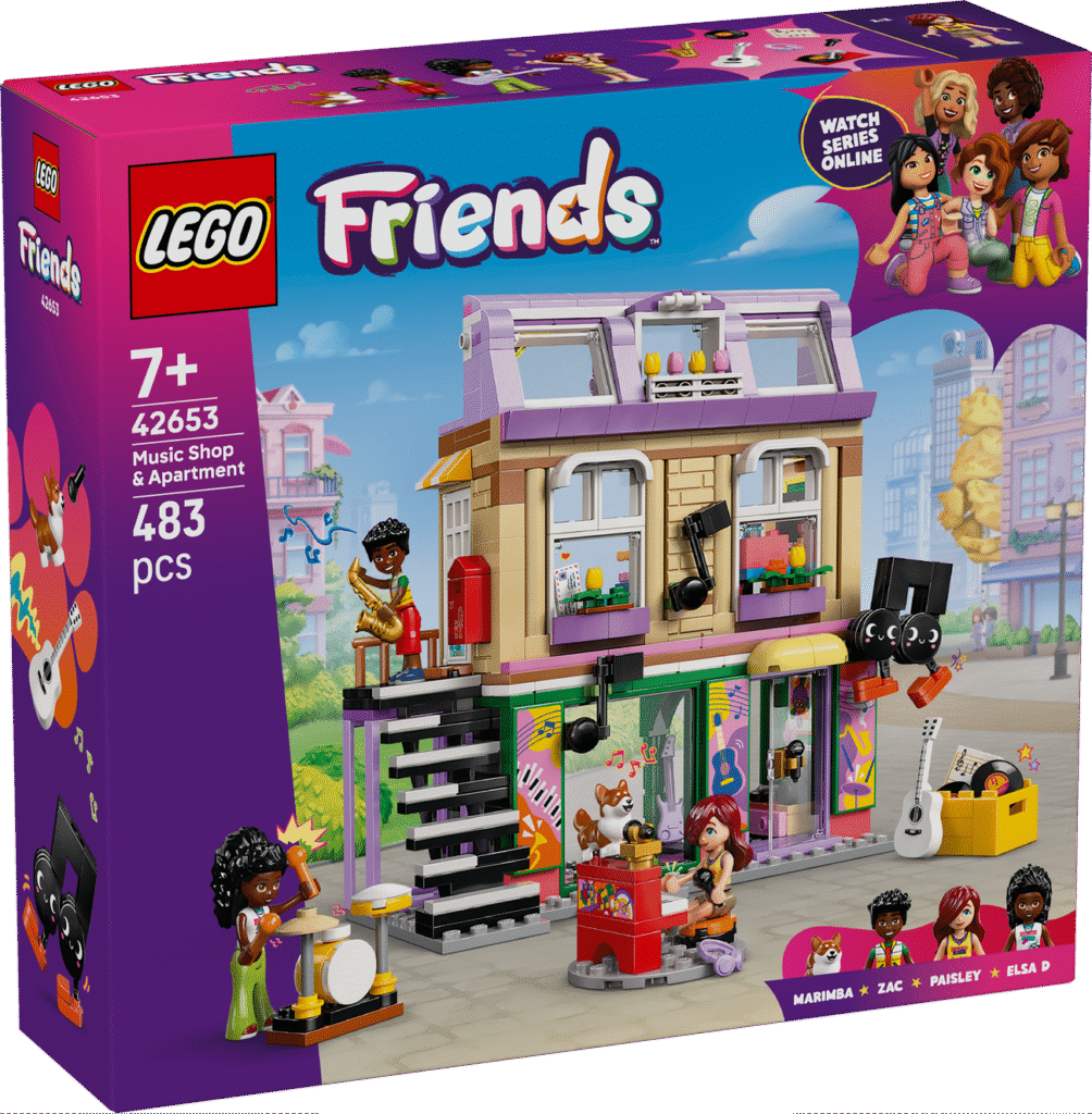 LEGO Musikaffär & lägenhet 42653