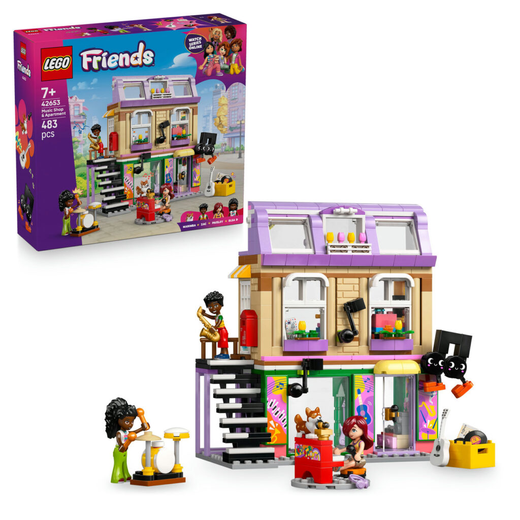LEGO Musikaffär & lägenhet 42653