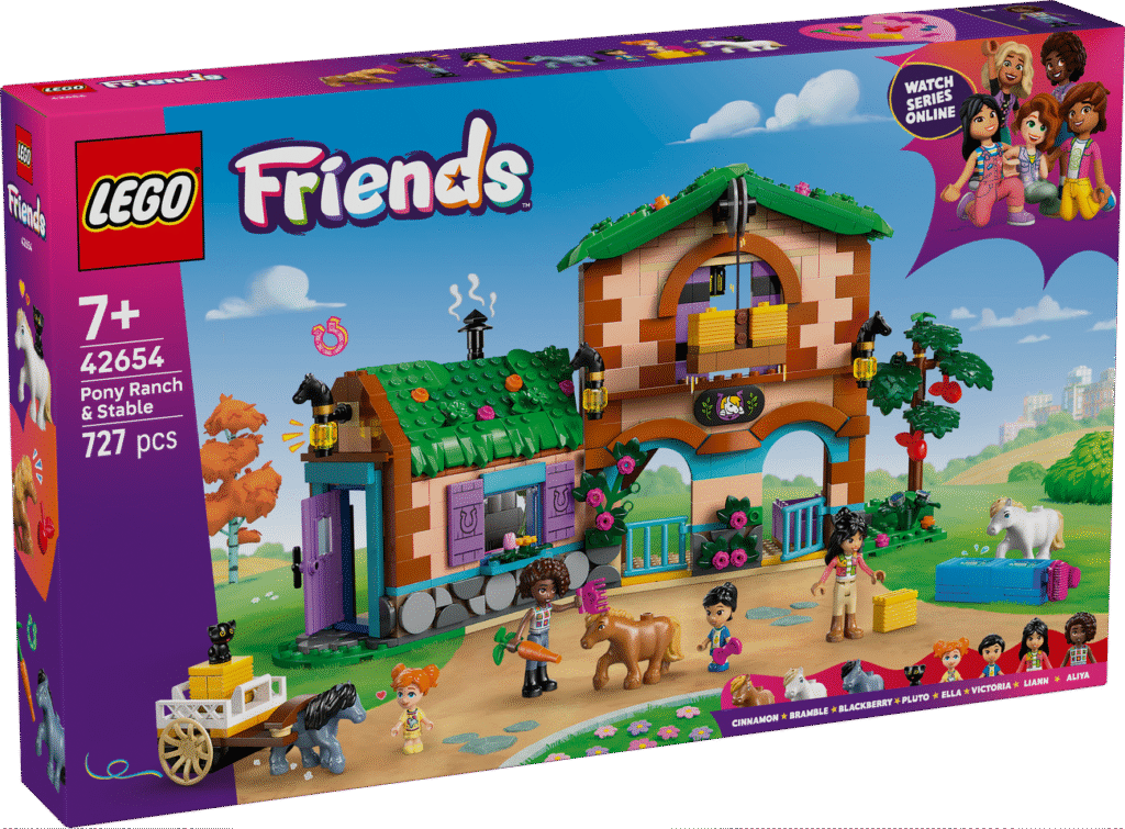 LEGO Ponnygård & stall 42654
