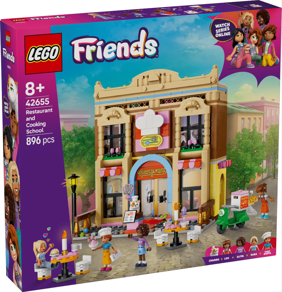 LEGO Restaurang och matlagningsskola 42655